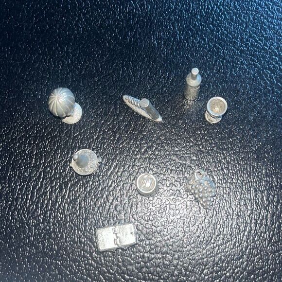 1997 Monopoly Napa Valley pewter pieces 8￼ - Picture 3 of 11